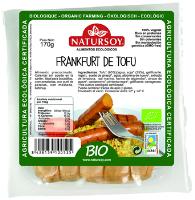 Frankfurts vegetales de tofu ecológicos