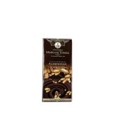 Chocolate negro almendras gourmet tableta 125g