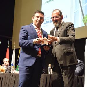Bimbo recibe la medalla al Mérito Municipal en Albergaria-a-Velha, Portugal