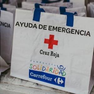 Carrefour y Cruz Roja activan su convenio de emergencias 