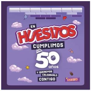HUESITOS celebra su 50 aniversario con una edición limitada y una experiencia interactiva