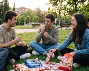 7 de cada 10 jóvenes toman snacks dulces cada semana