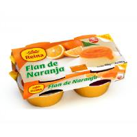 Postres Flan de Naranja