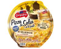 Pizza & Salsa 4 Quesos con Salsa Manchega