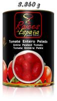 Tomate entero pelado lata 5kg