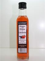 Vinagre de fresa y lavanda