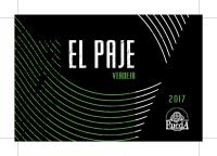 El Paje Verdejo 2017