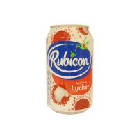 RUBICON CON GAS LICHIS LATA 330ML