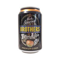 BROTHERS SIDRA SABOR MANZANA CARAM. 4,0% 330 ML