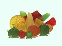 fruta confitada