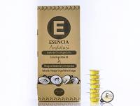 Tarrina Aceite Virgen Extra 10 ml Caja Dispensadora 180 uds Esencia Andalusí.