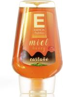 Miel 500 Gr - Bote Antigoteo - 100% Pura de Abeja, Natural, Artesana. Sabor Castaño