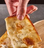 Focaccia con queso y trufa